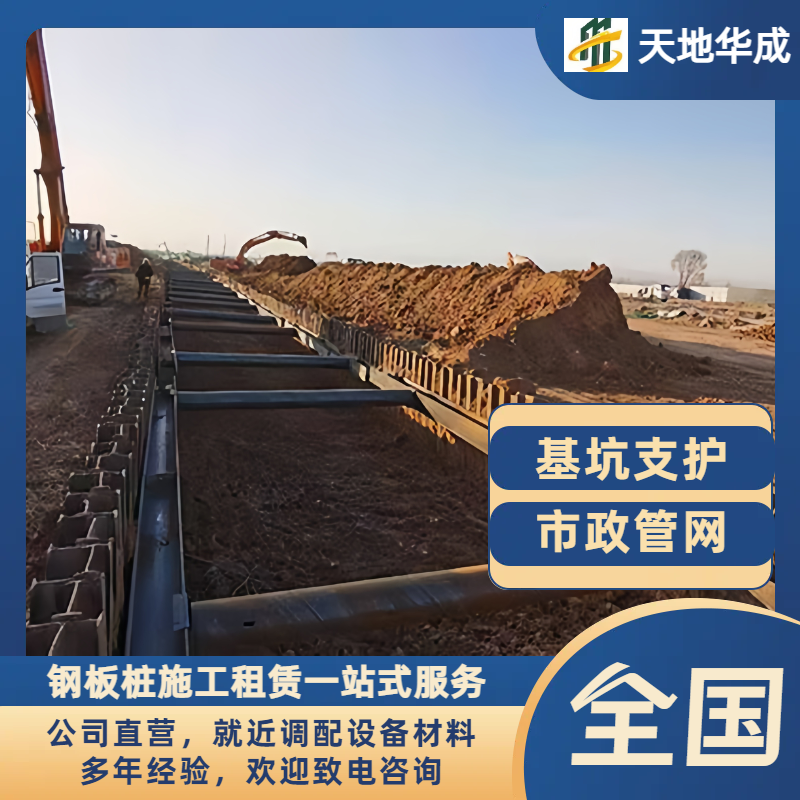 龙马潭钢板桩支护